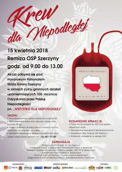 Miniaturka artykułu Krwiodawstwo 15.04.2018