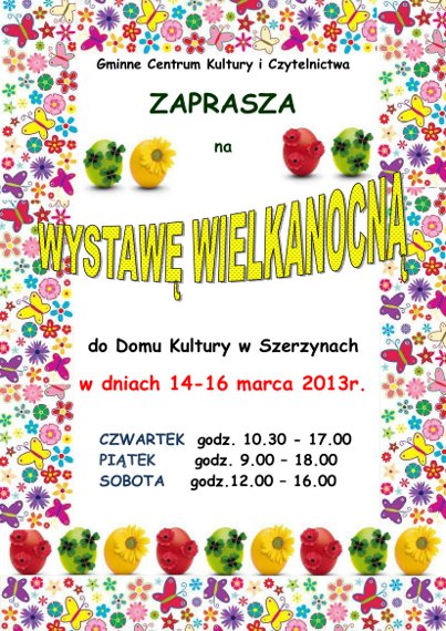 Miniaturka artykułu Wystawa wielkanocna 2013