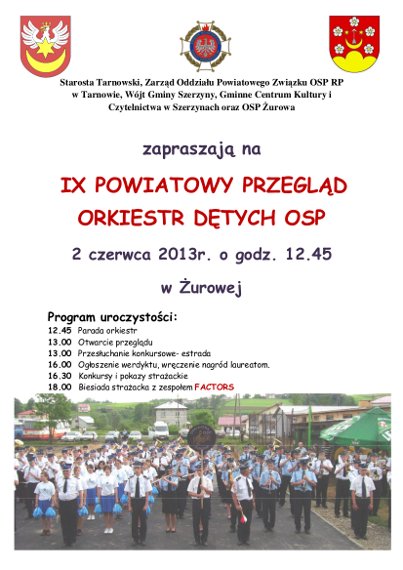 Miniaturka artykułu Przegląd Orkiestr Dętych – Żurowa 2013