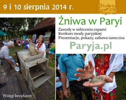 Miniaturka artykułu Żniwa w Paryi sierpień 2014