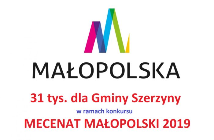 Miniaturka artykułu 31 tys. dla Gminy Szerzyny w konkursie „Mecenat Małopolski”