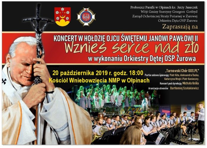 Miniaturka artykułu Koncert w hołdzie Ojcu Św. Janowi Pawłowi II w Ołpinach!