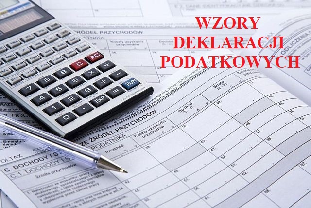 Miniaturka artykułu WZORY DEKLARACJI PODATKOWYCH