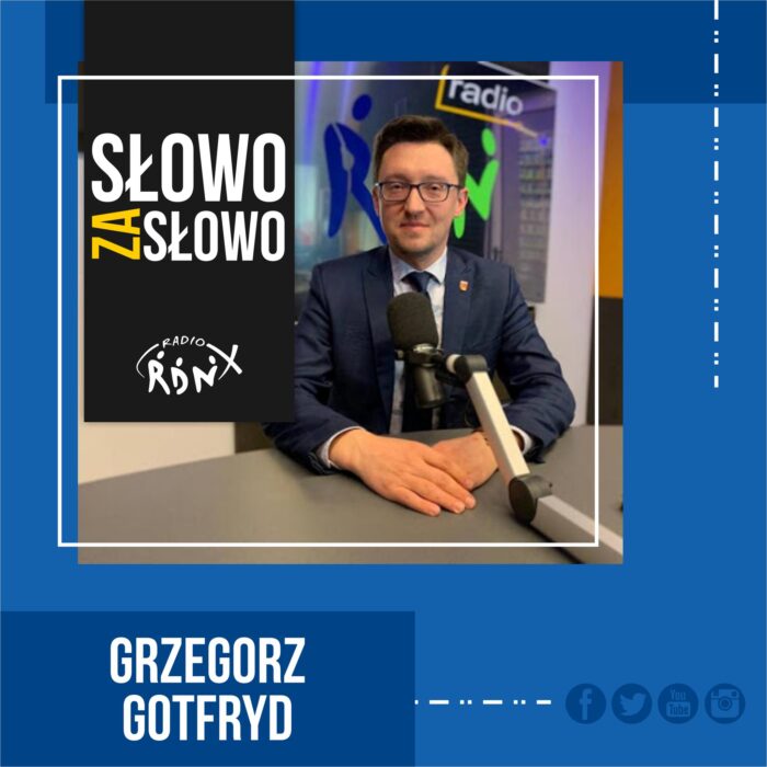 Miniaturka artykułu Wójt Gminy Szerzyny Grzegorz Gotfryd gościem rozmowy „Słowo za Słowo”