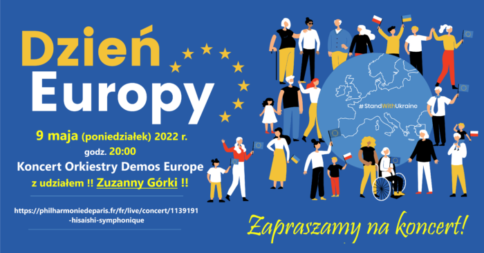 Miniaturka artykułu Koncert z okazji Dnia Europy z udziałem Zuzanny Górki z Szerzyn