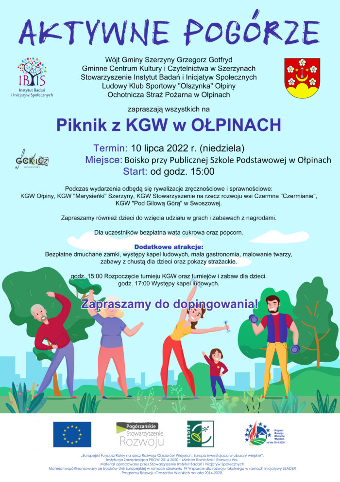 Miniaturka artykułu Piknik z KGW w Ołpinach – 10 lipca
