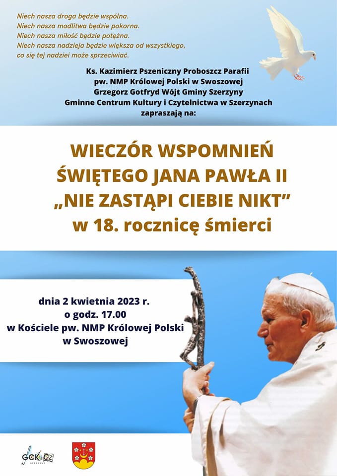 Miniaturka artykułu Wieczór wspomnień o Janie Pawle II w Swoszowej
