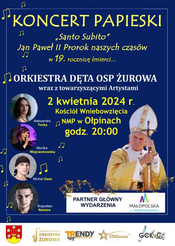 Miniaturka artykułu Koncert Papieski w 19. rocznicę śmierci Jana Pawła II