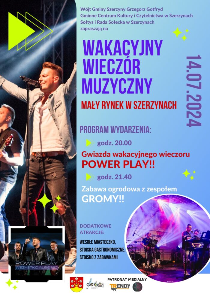 Miniaturka artykułu Zapraszamy na muzyczny weekend do Szerzyn!
