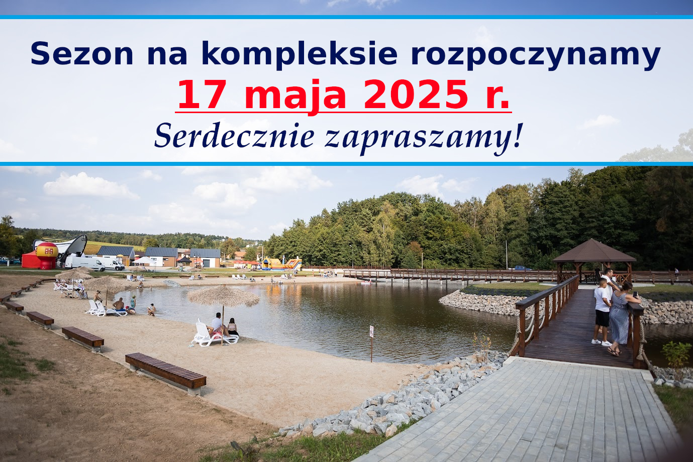 Miniaturka artykułu 17 maja – otwarcie sezonu na Kompleksie Rekreacyjnym w Szerzynach